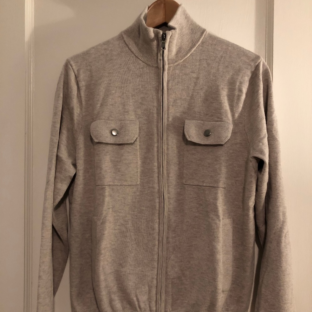 Men's Zipper Cardigan